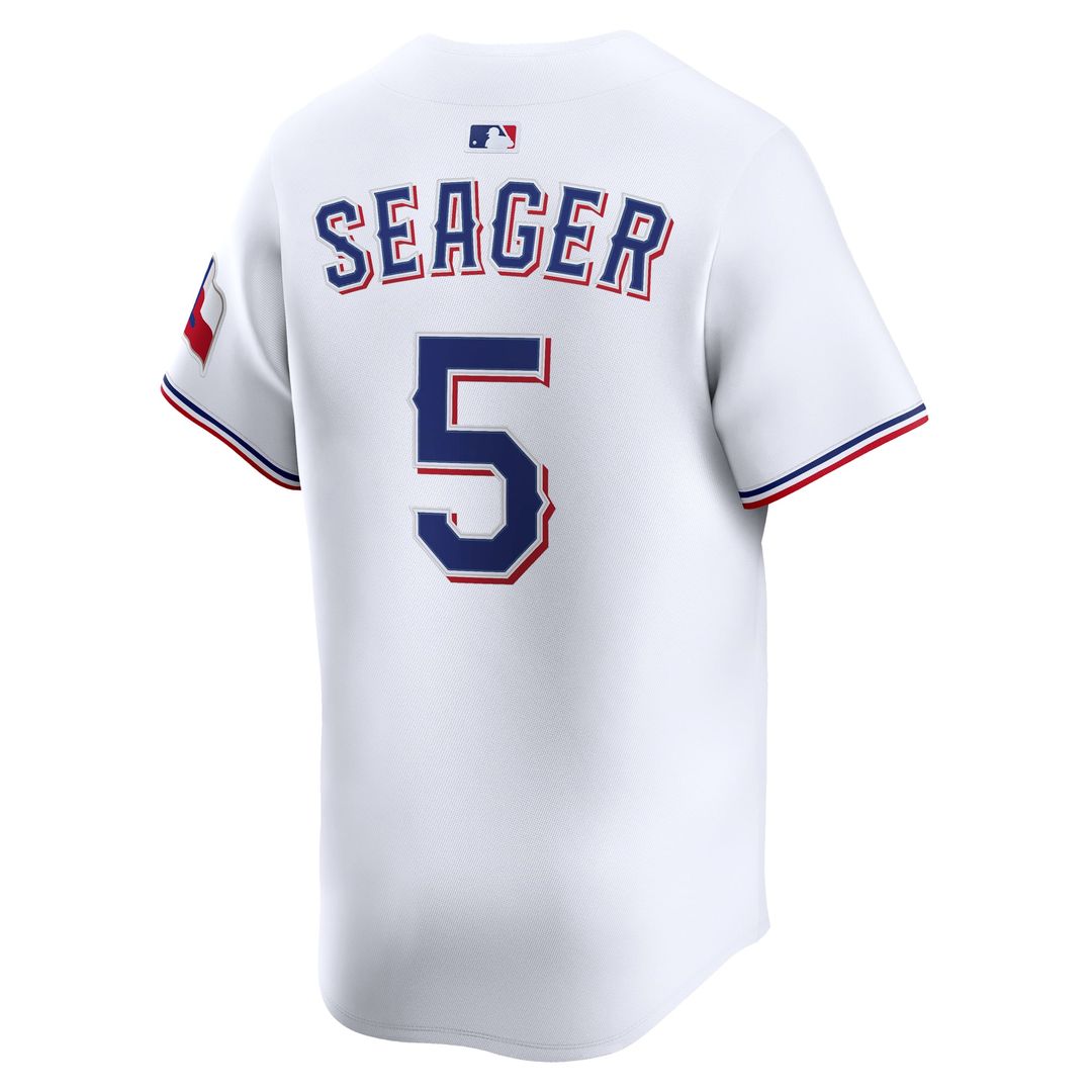 Men's Texas Rangers Corey Seager Gray Road Jersey