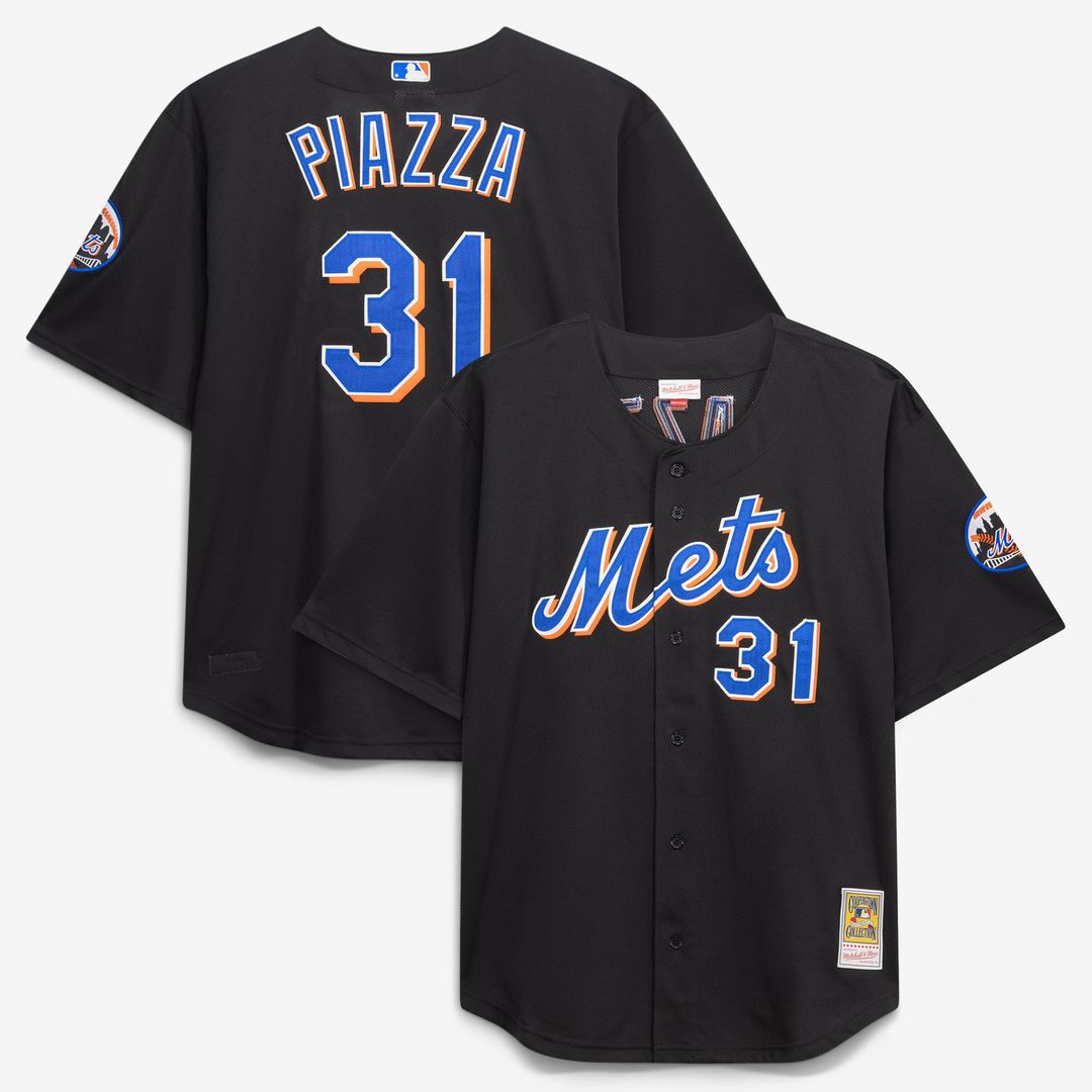 Men's New York Mets Mike Piazza Royal Big & Tall Mesh Batting Practice Jersey