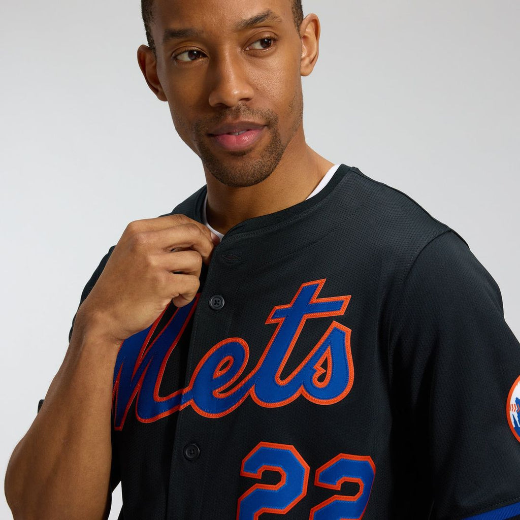 Men's New York Mets Juan Soto Black Alternate Player Jersey