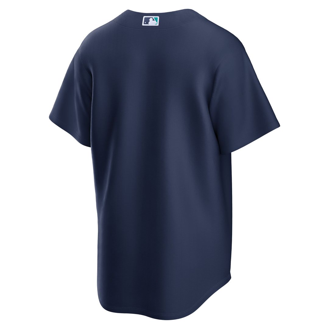 Men's Seattle Mariners Navy Road Replica Jersey