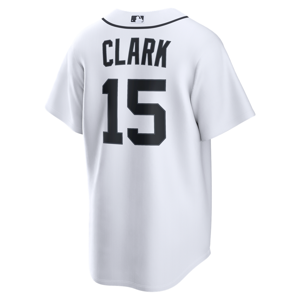 Men's Detroit Tigers Max Clark White Home Replica Jersey