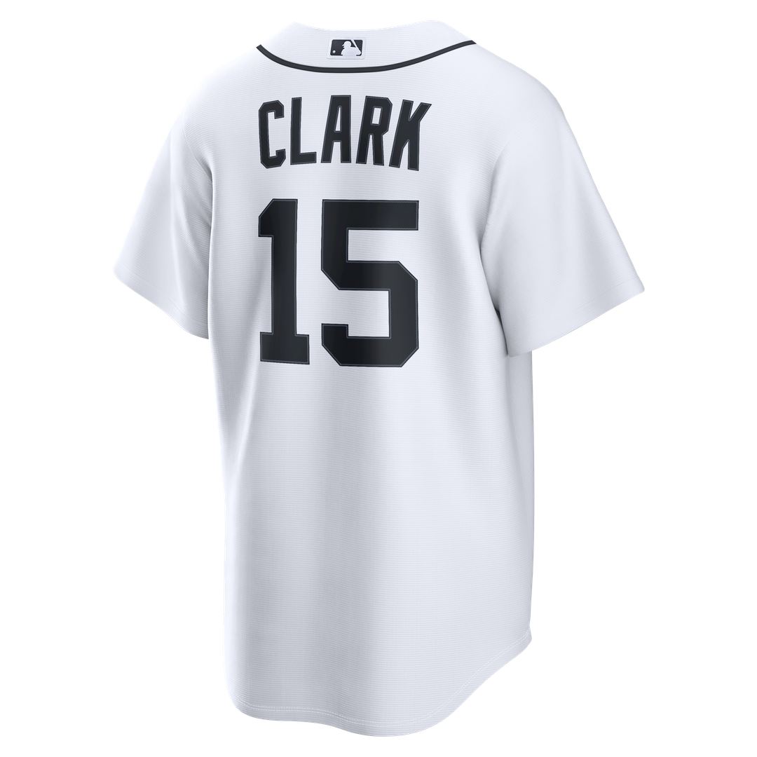 Men's Detroit Tigers Max Clark White Home Replica Jersey