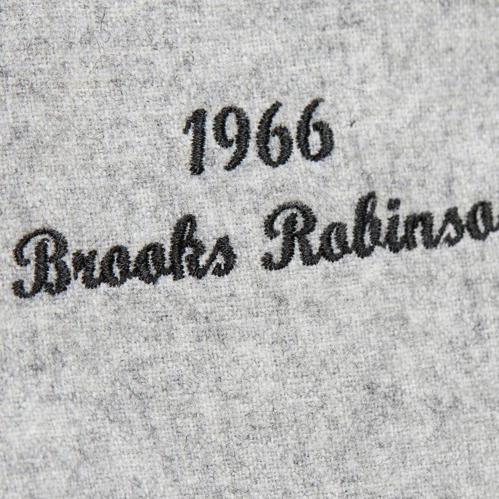 Men's Baltimore Orioles Brooks Robinson Gray 1966 Jersey