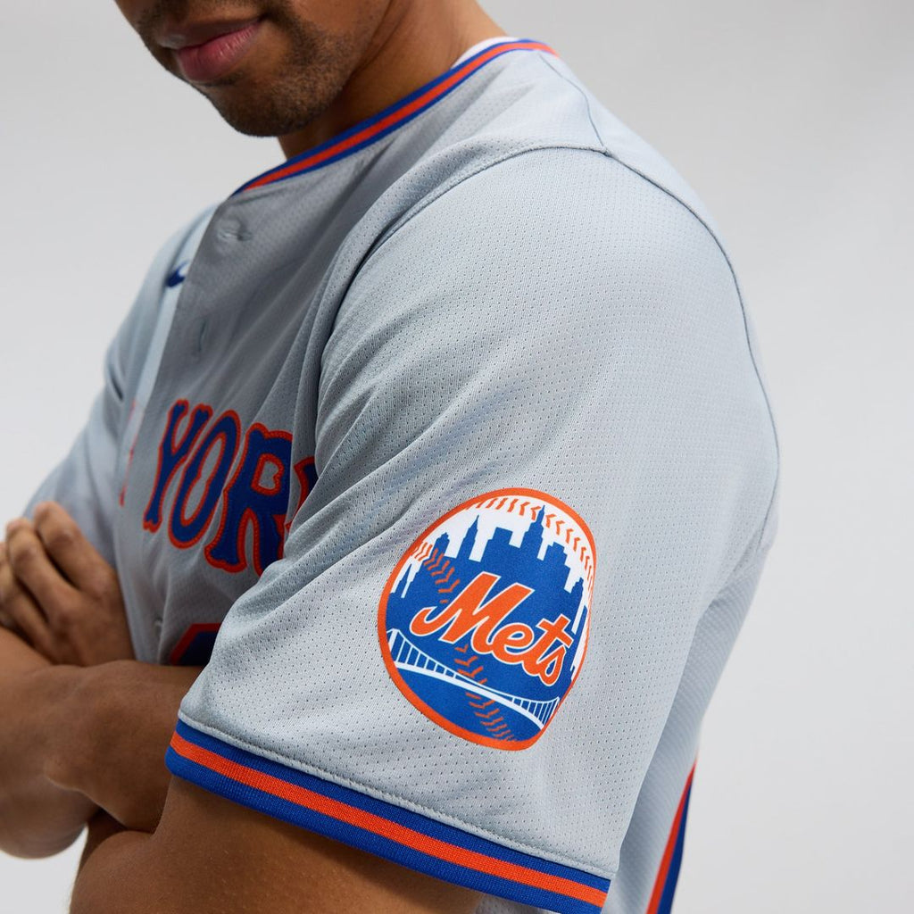 Men's New York Mets Mark Vientos Gray All-Star Jersey