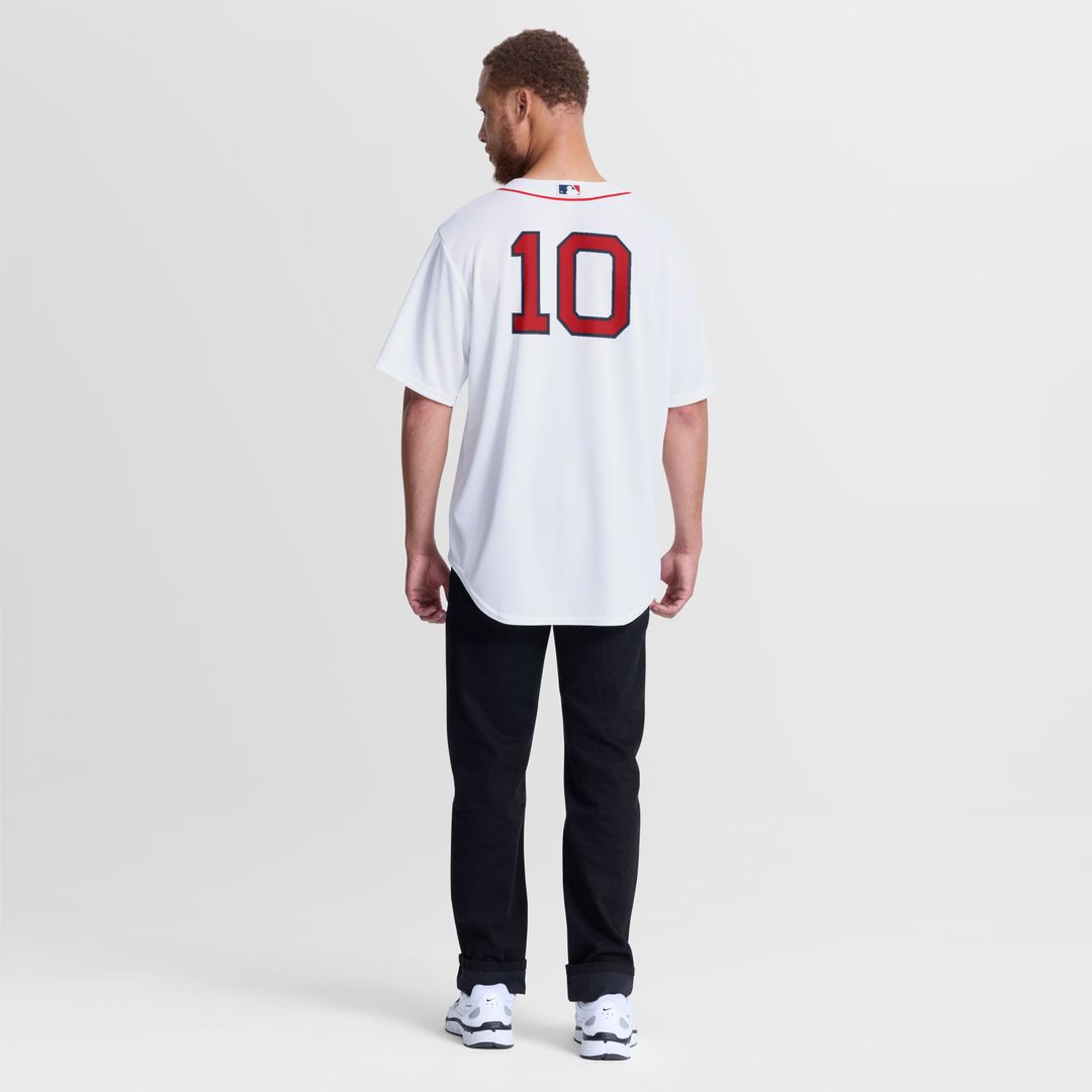 Men's Boston Red Sox Trevor Story White Home Replica Jersey