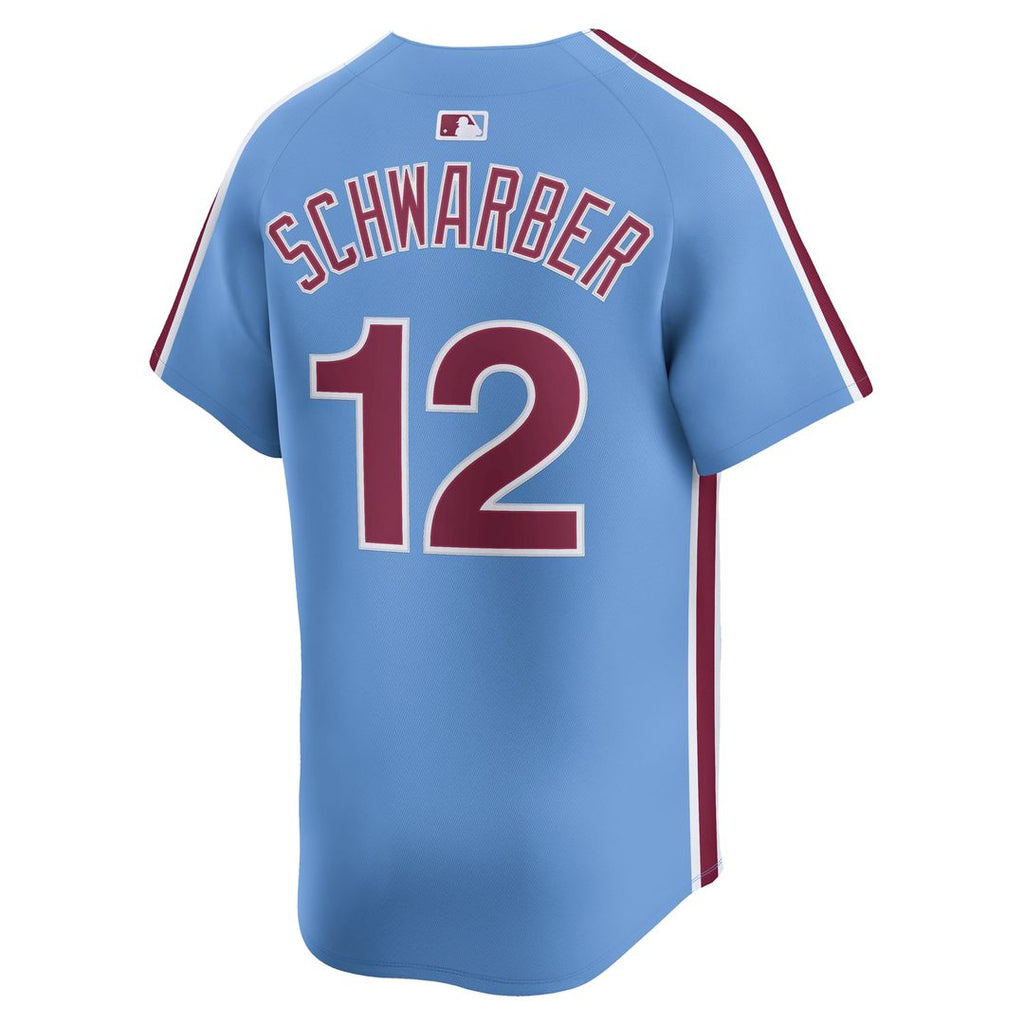 Men's Philadelphia Phillies Kyle Schwarber White Home Player Jersey