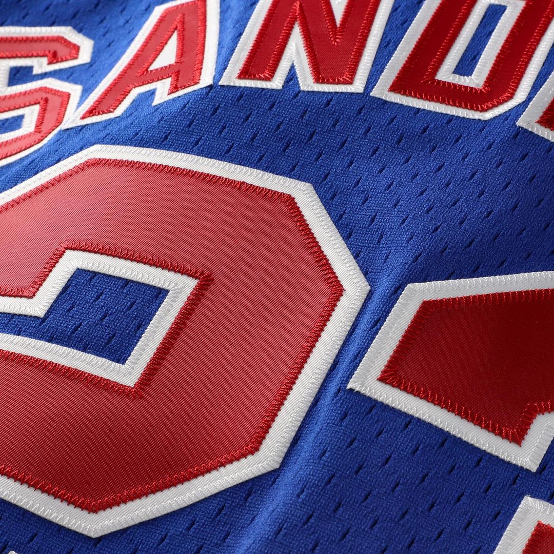 Men's Chicago Cubs Ryne Sandberg Royal 1997 Mesh Batting Practice Button-Up Jersey
