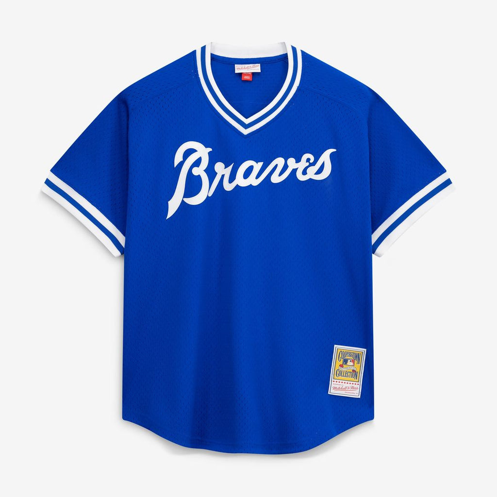 Men's Atlanta Braves Dale Murphy Scarlet Batting Practice Jersey