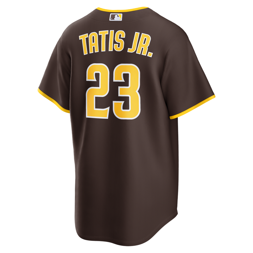 Men's San Diego Padres Fernando Tatis Jr. Brown Road Replica Jersey