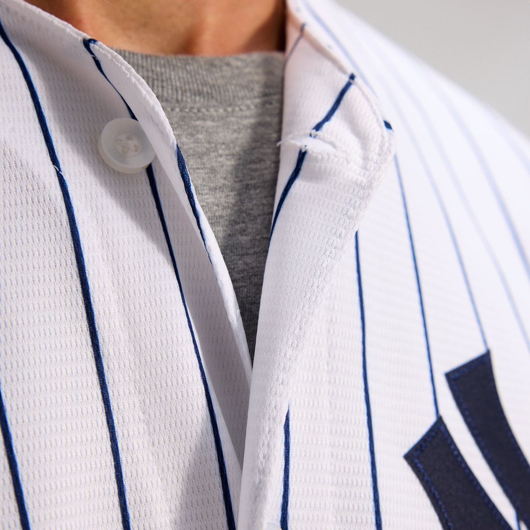 Men's New York Yankees White Home Replica Team Jersey
