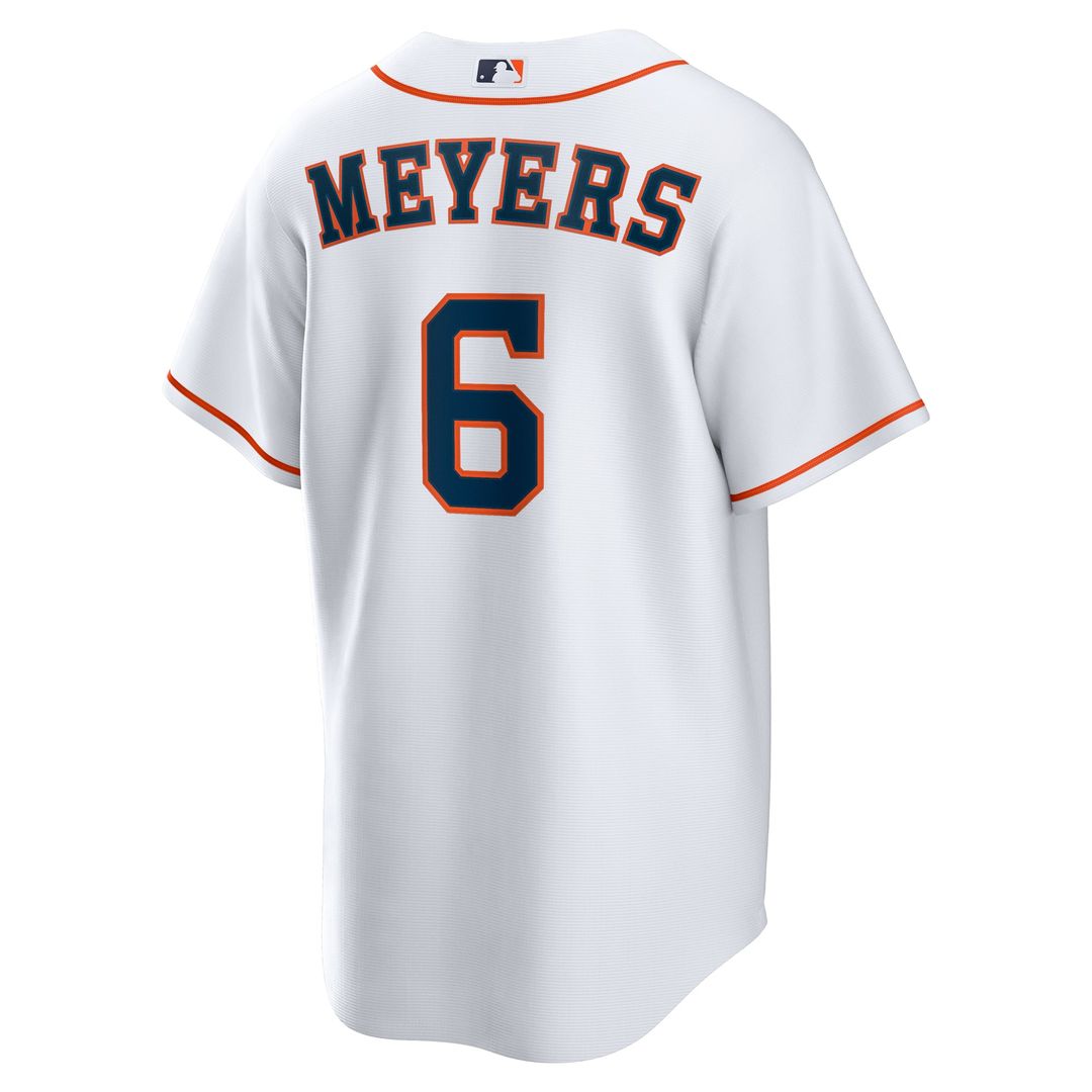 Men's Houston Astros Jake Meyers White Home Replica Jersey
