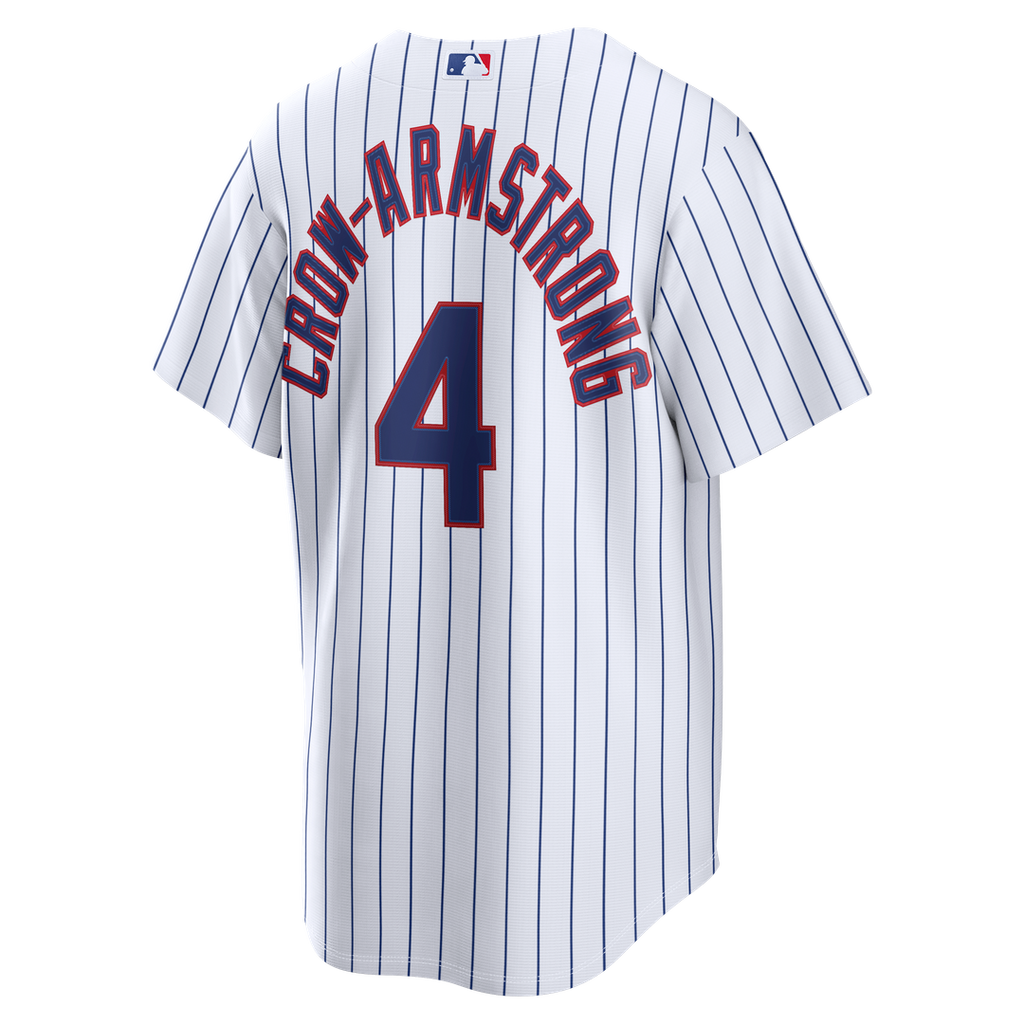 Men's Chicago Cubs Pete Crow-Armstrong White Home Replica Jersey