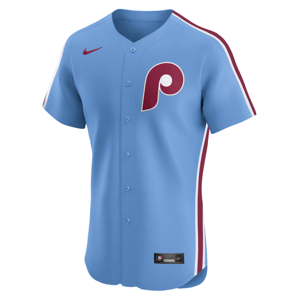 Men's Philadelphia Phillies Light Blue Alternate Elite Jersey