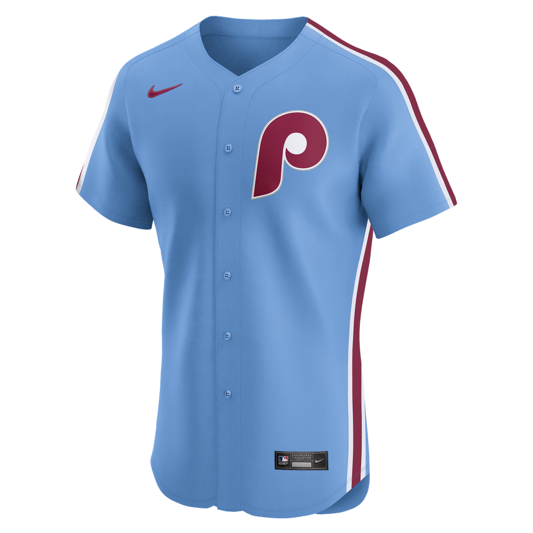 Men's Philadelphia Phillies Light Blue Alternate Elite Jersey