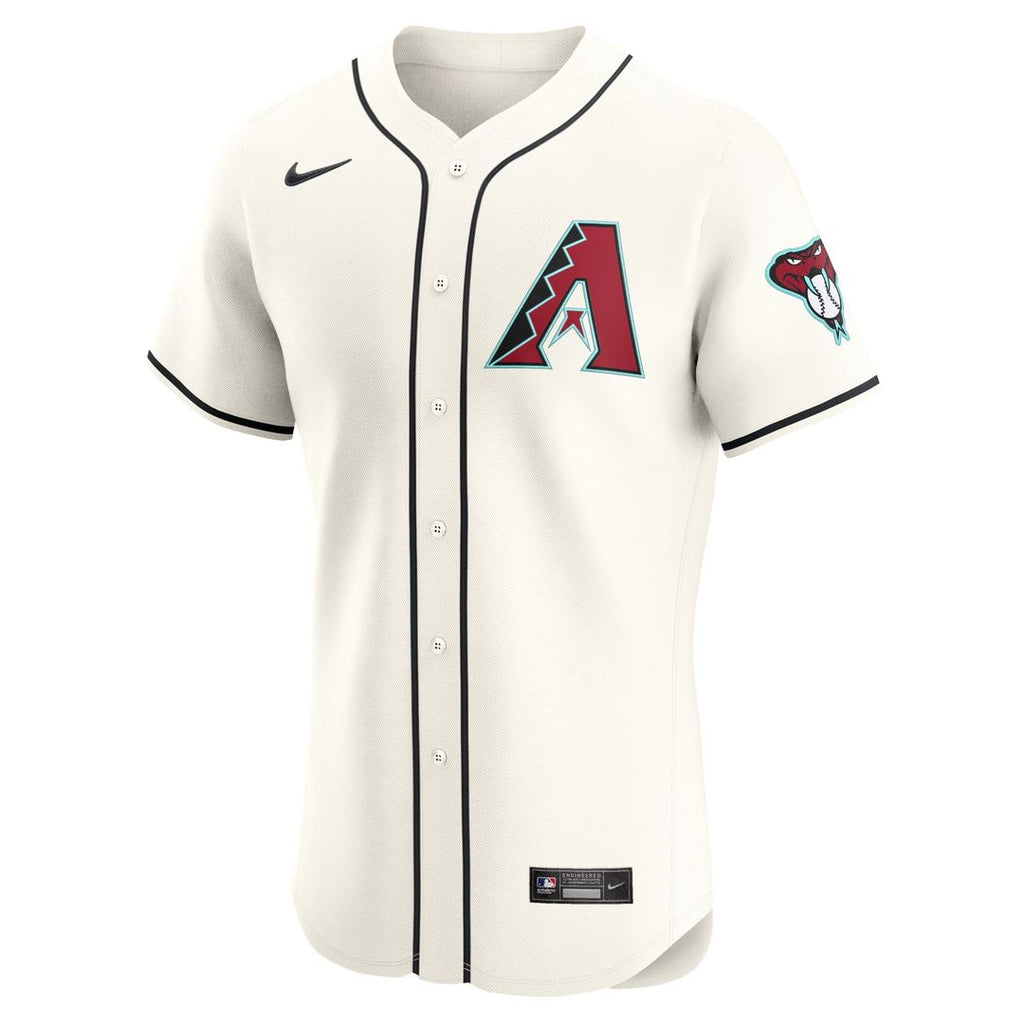 Men's Arizona Diamondbacks Cream Elite Jersey