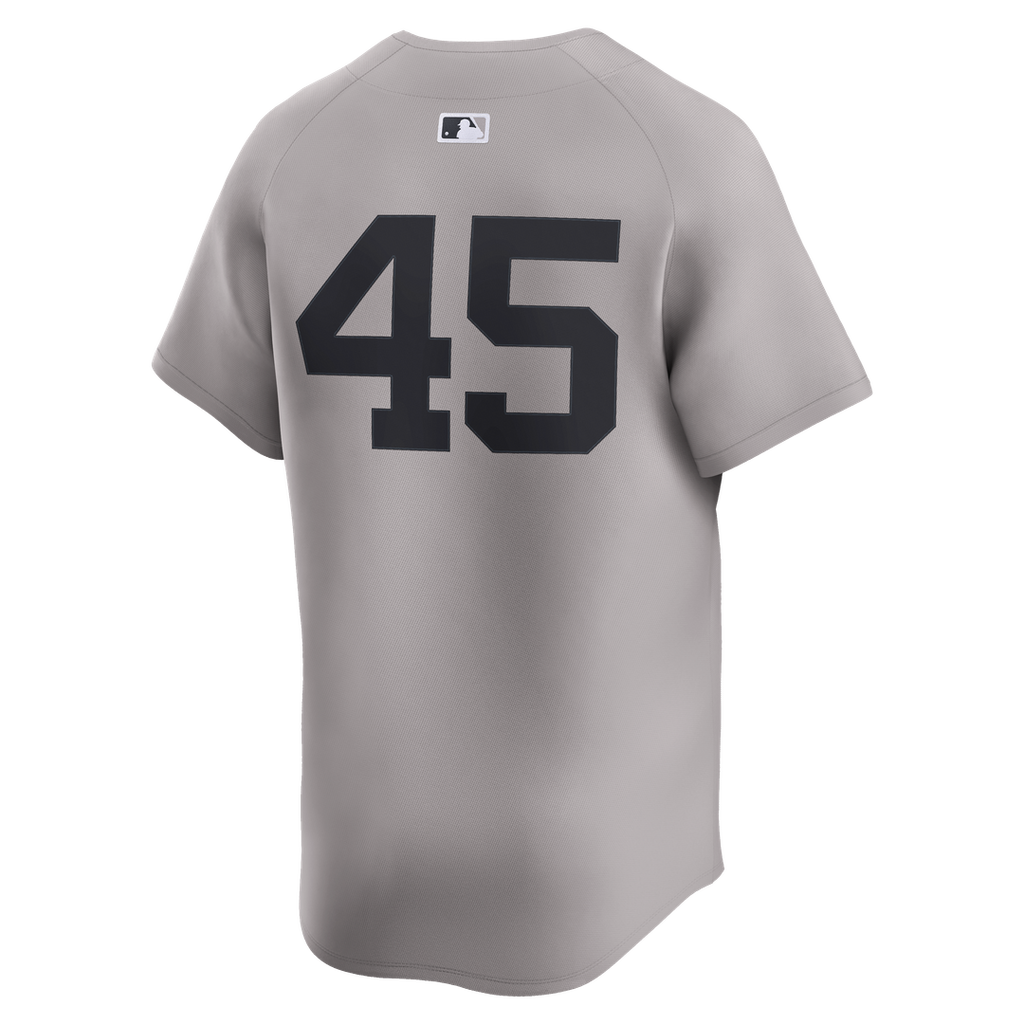 Men's New York Yankees Gerrit Cole Gray Road Player Jersey