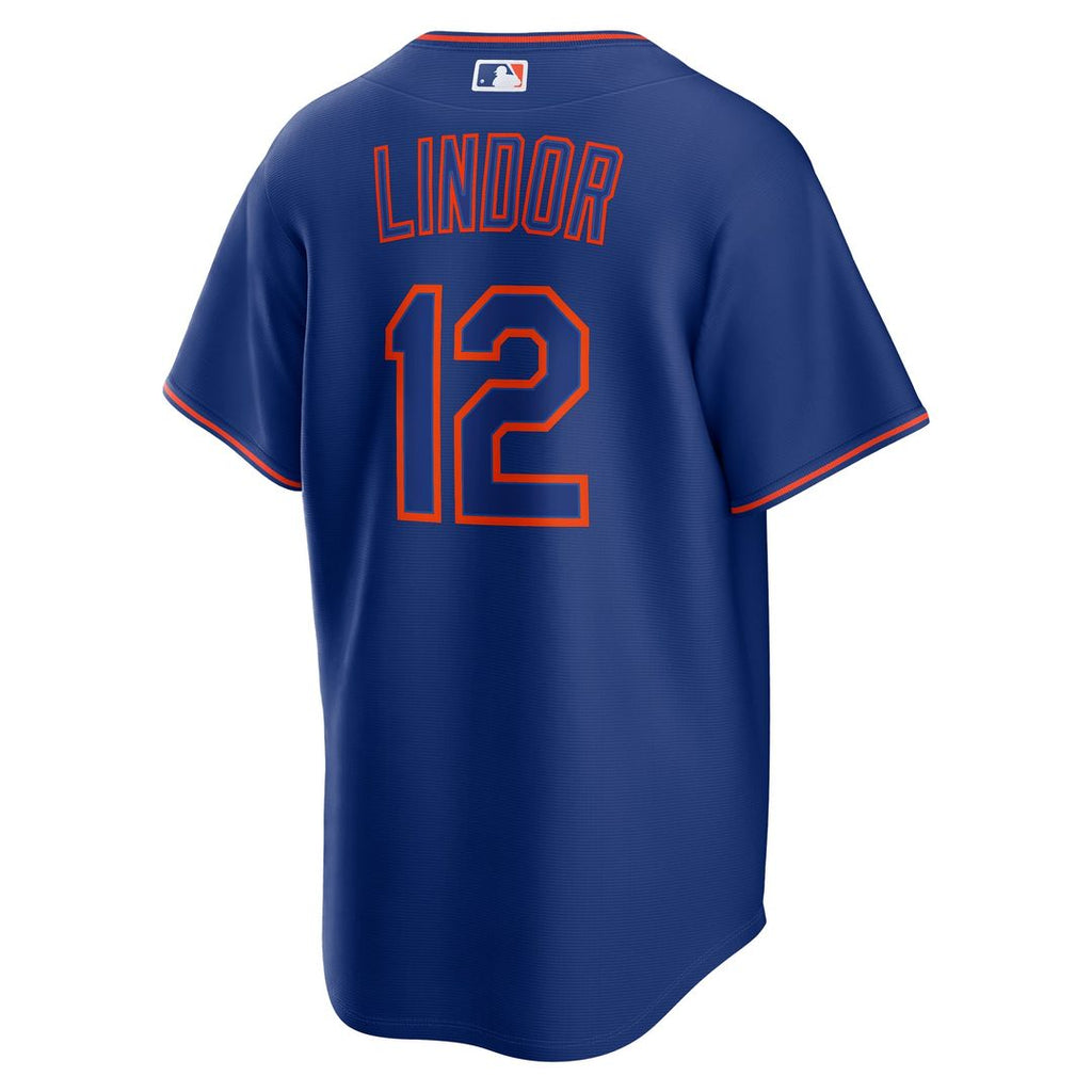 Men's New York Mets Francisco Lindor Royal Alternate Replica Jersey