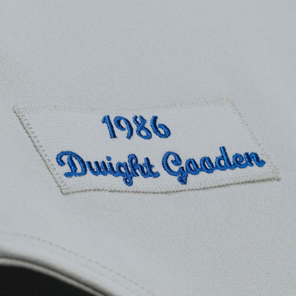 Men's New York Mets Dwight Gooden White 1986 Jersey