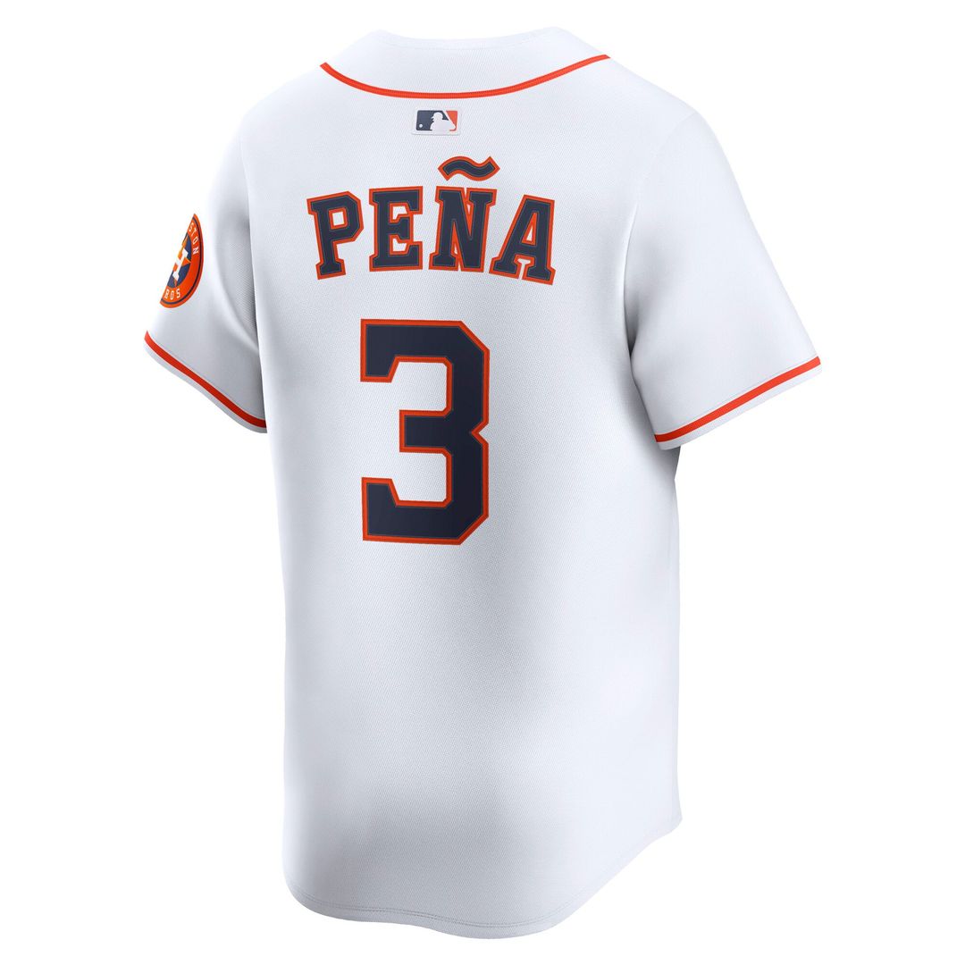 Men's Houston Astros Jeremy Peña White Home Player Jersey