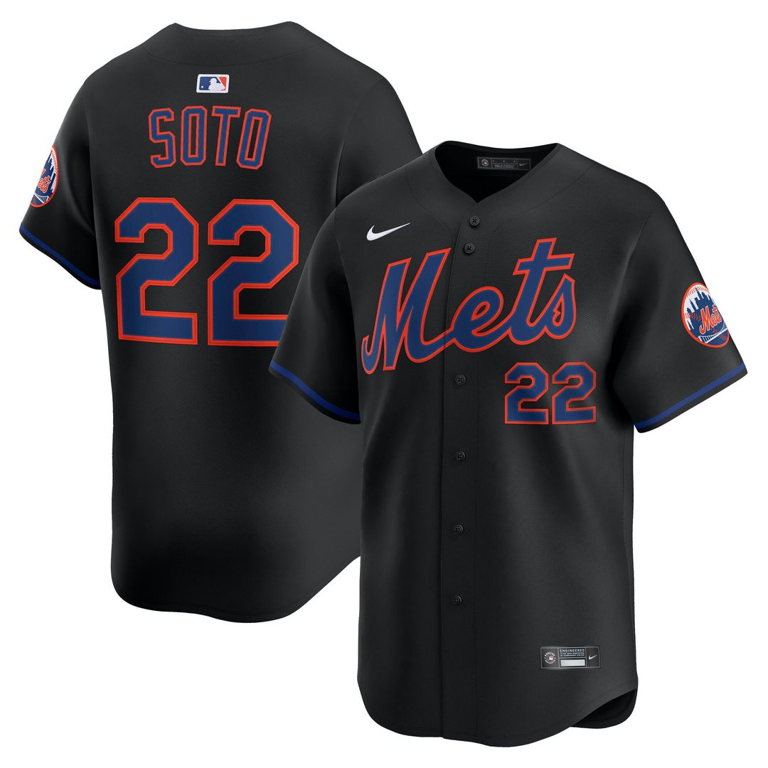 Men's New York Mets Juan Soto Gray Road Player Jersey