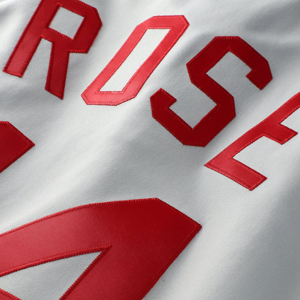 Men's Cincinnati Reds Pete Rose Gray 1976 Jersey