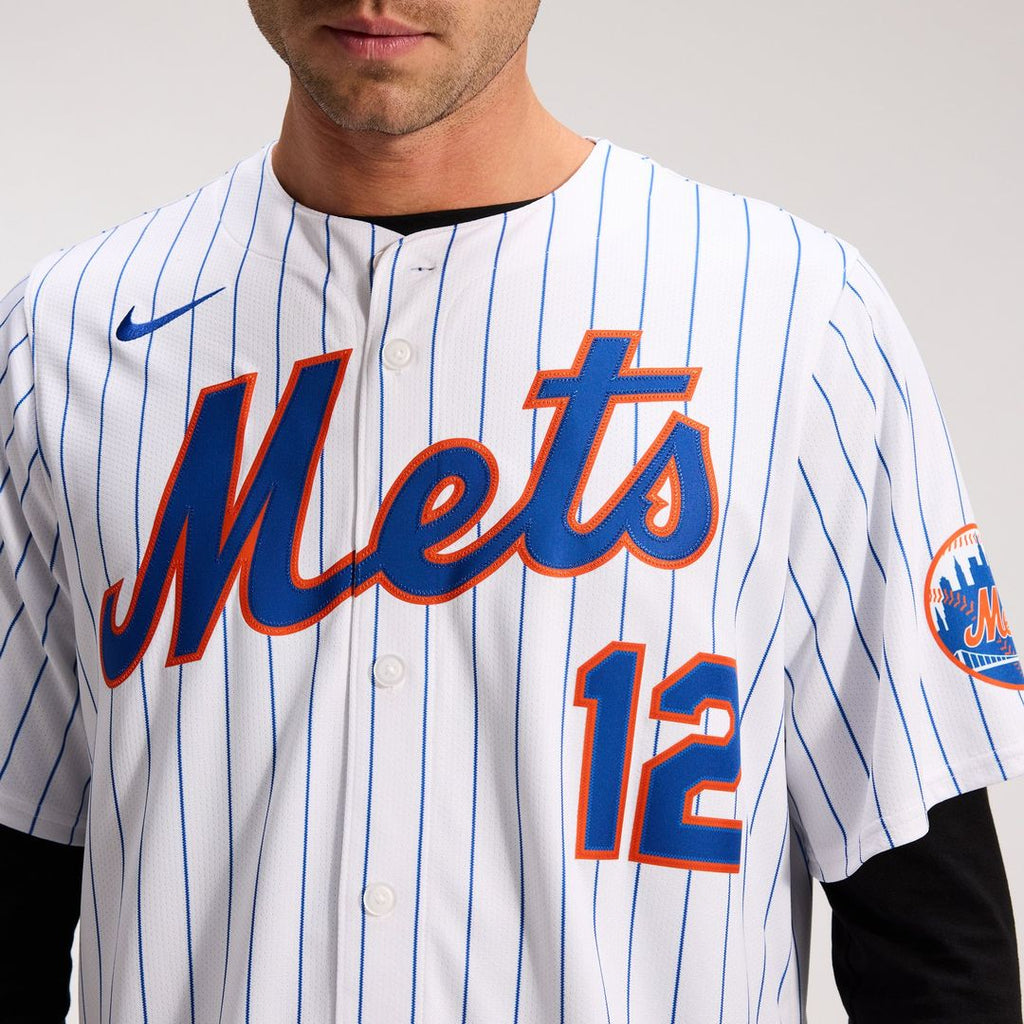 Men's New York Mets Francisco Lindor Gray Road Player Jersey