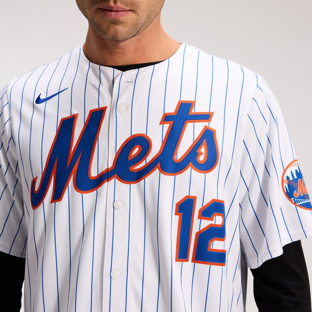 Men's New York Mets Francisco Lindor Gray Road Player Jersey
