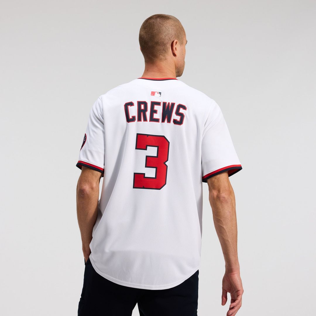 Men's Washington Nationals Dylan Crews Navy Alternate Jersey