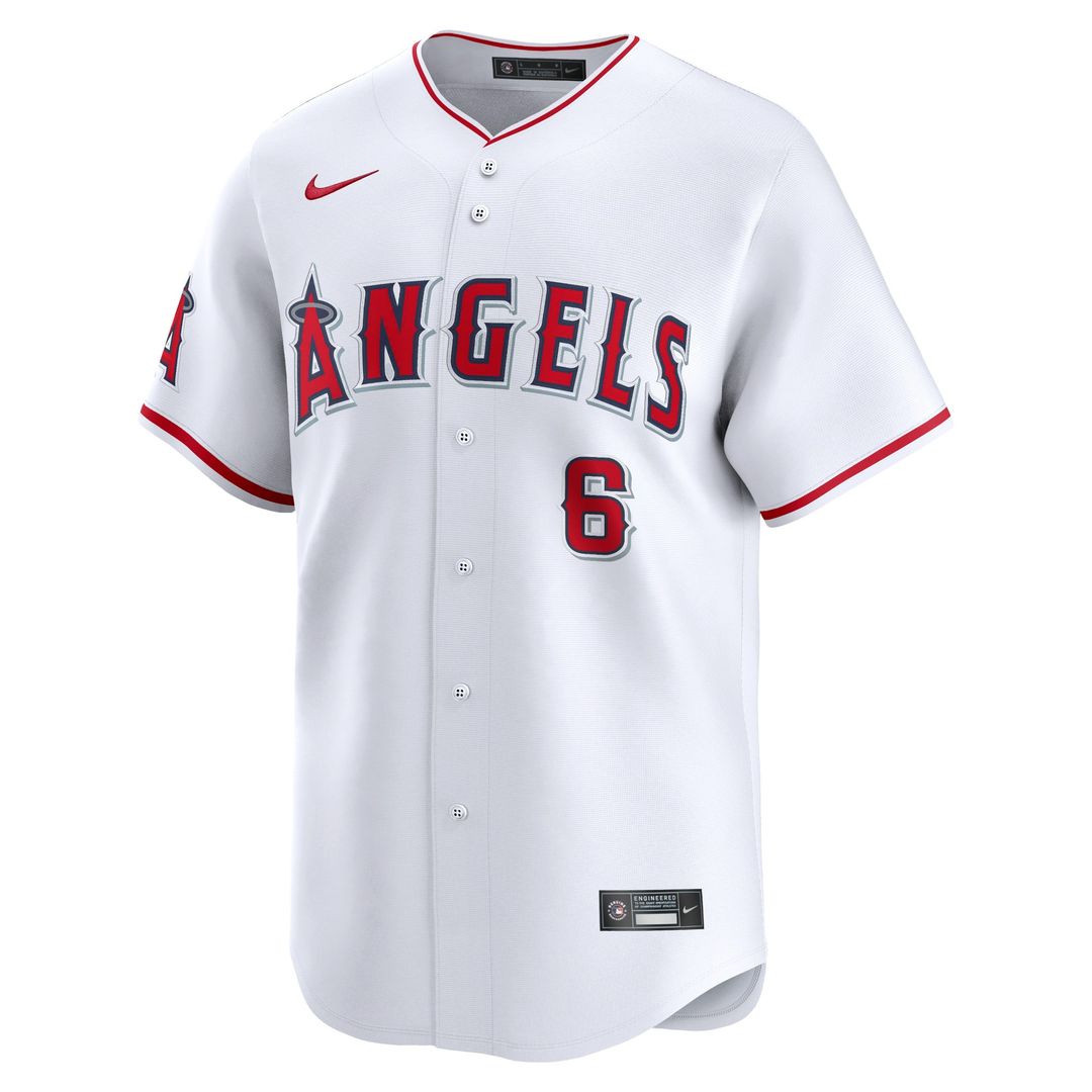 Men's Los Angeles Angels Anthony Rendon White Home Player Jersey