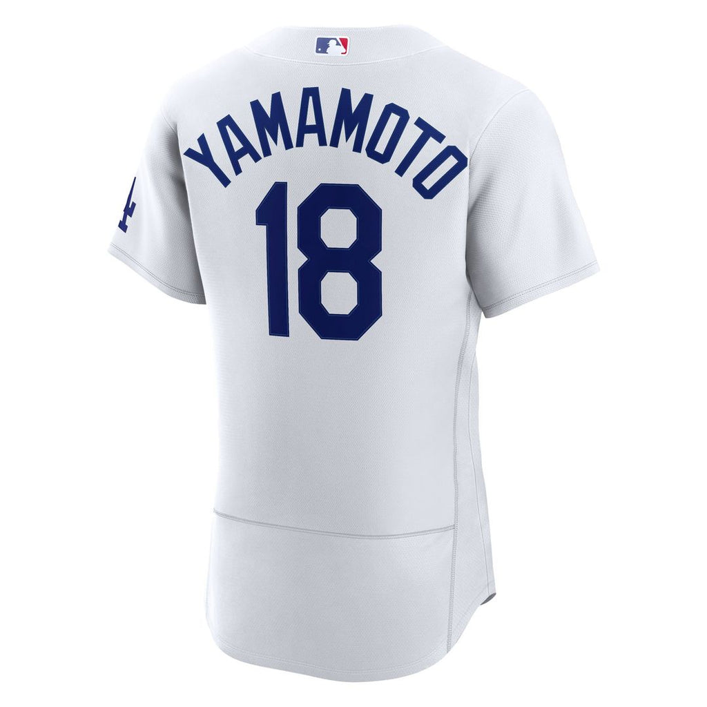 Men's Los Angeles Dodgers Yoshinobu Yamamoto White Home Jersey