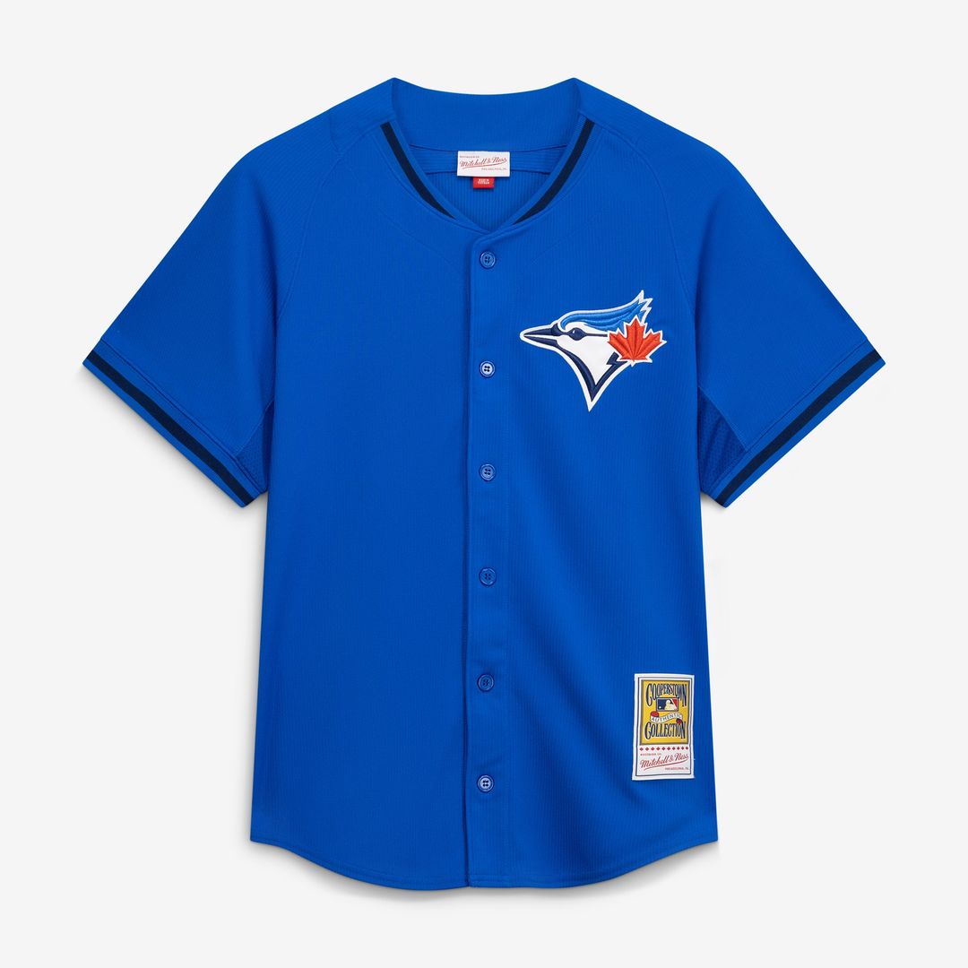 Men's Toronto Blue Jays Jose Bautista Royal Batting Practice Jersey