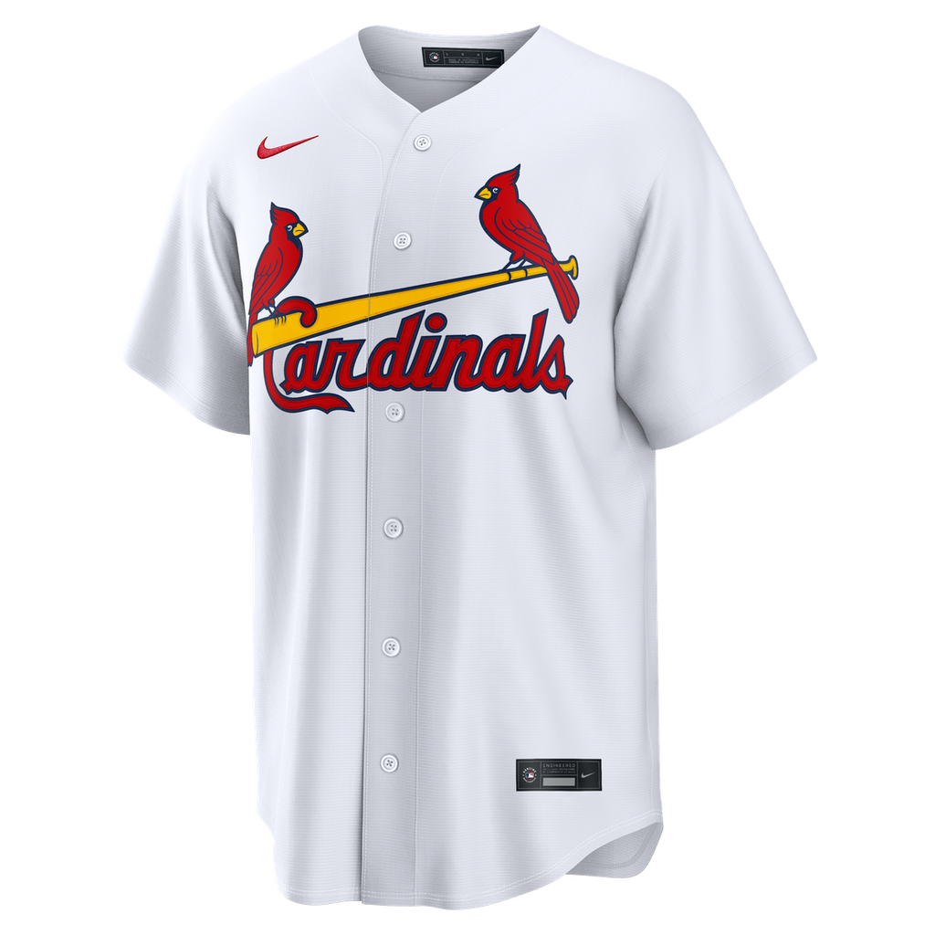 Men's St. Louis Cardinals Jordan Walker White Home Replica Jersey