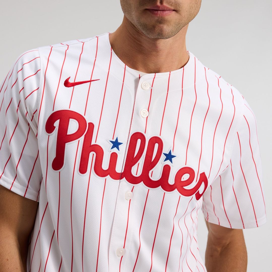 Men's Philadelphia Phillies White Home Jersey