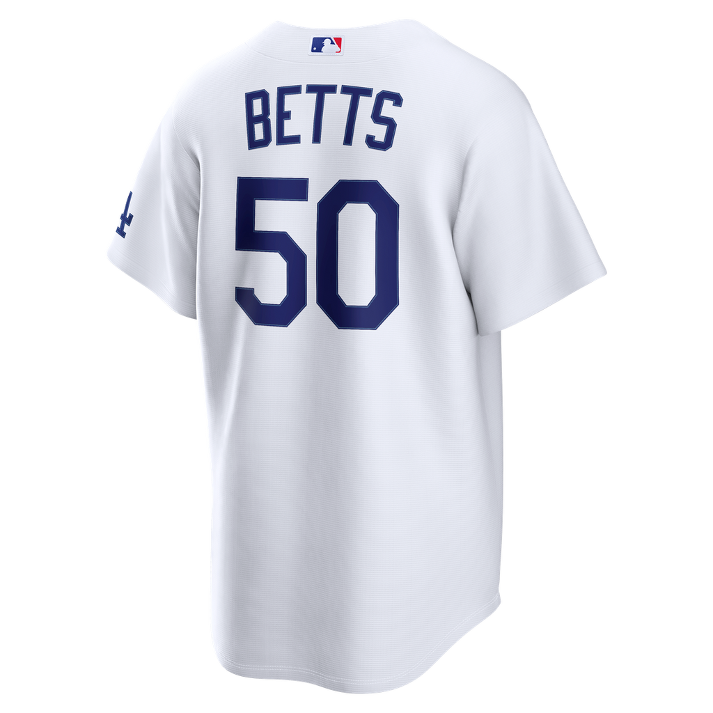 Men's Los Angeles Dodgers Mookie Betts Gray Stadium Jersey