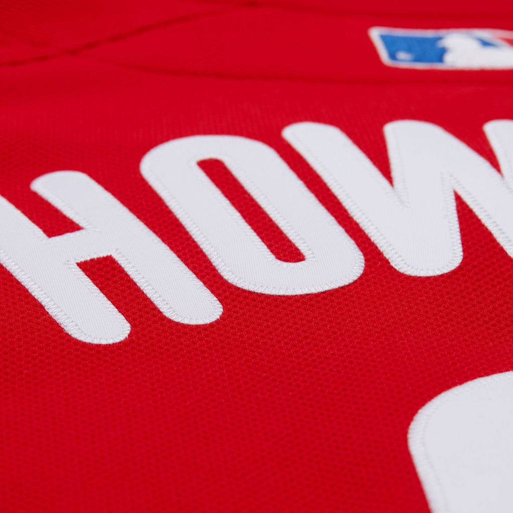 Men's Philadelphia Phillies Ryan Howard Red Big & Tall Mesh Batting Practice Jersey