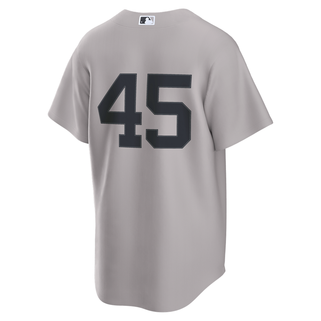 Men's New York Yankees Gerrit Cole Gray Road Replica Jersey
