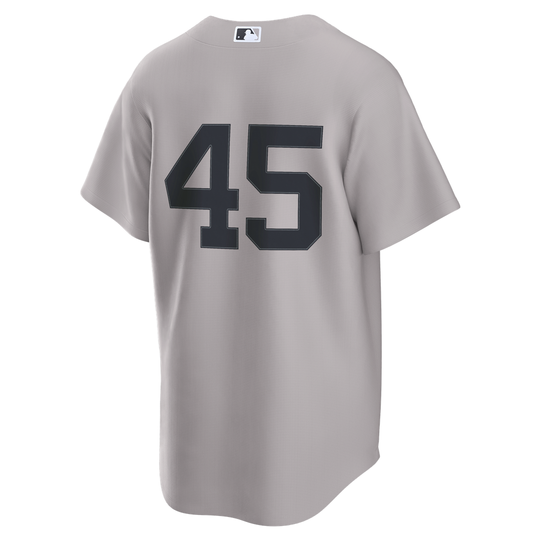 Men's New York Yankees Gerrit Cole Gray Road Replica Jersey