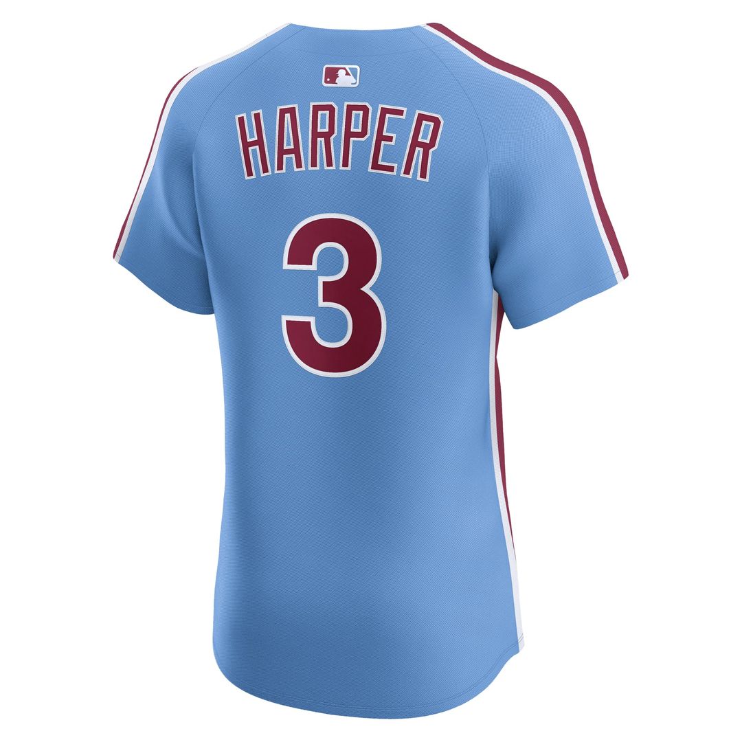 Men's Philadelphia Phillies Bryce Harper White Home Elite Jersey