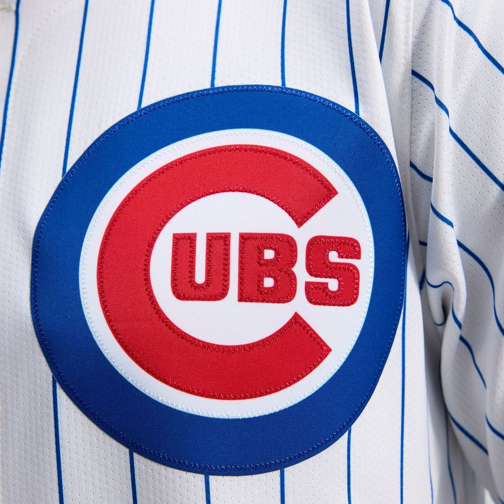 Men's Chicago Cubs Dansby Swanson White Home Player Jersey