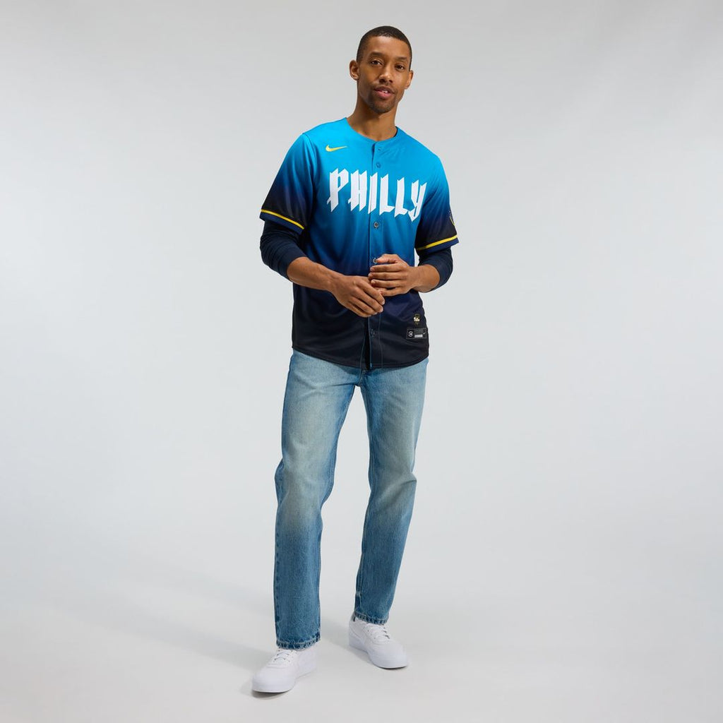 Men's Philadelphia Phillies Navy City Connect Jersey