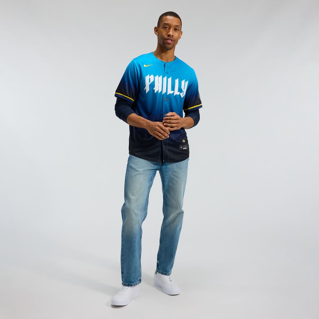 Men's Philadelphia Phillies Navy City Connect Jersey