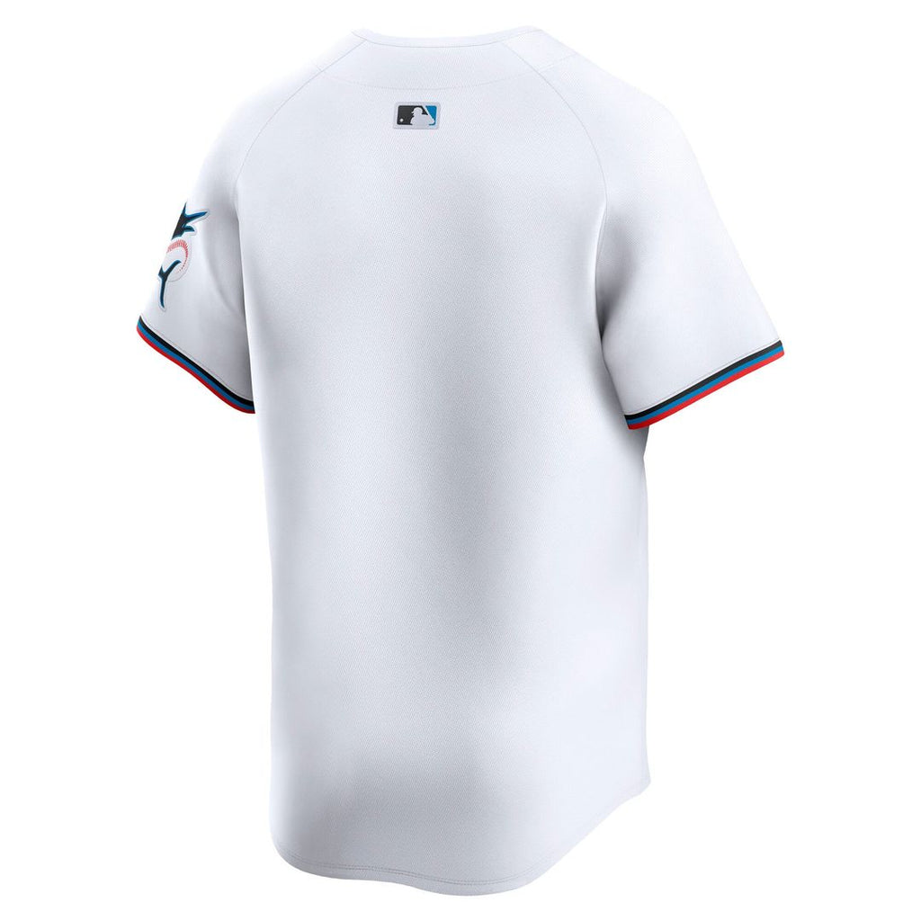 Men's Miami Marlins White Home Jersey