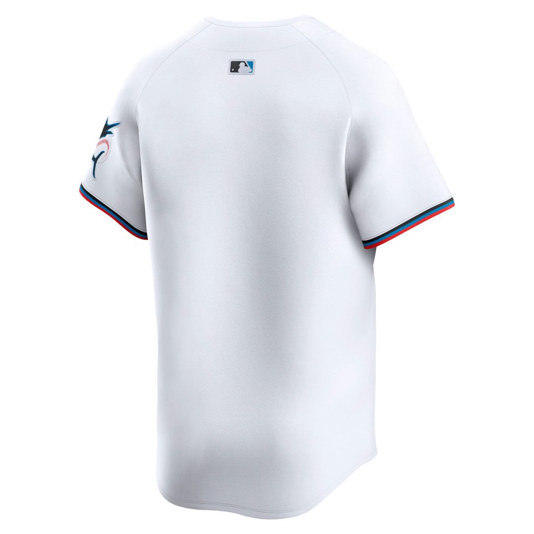 Men's Miami Marlins White Home Jersey