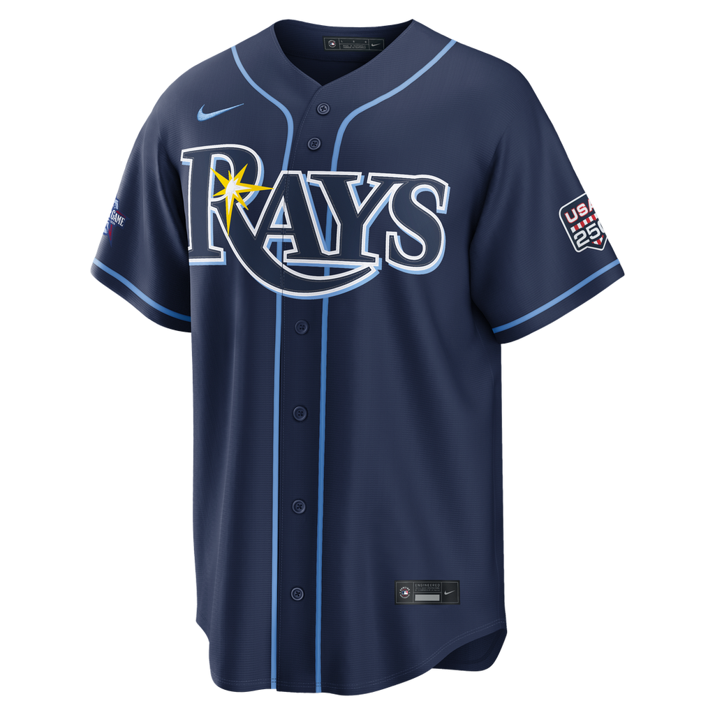 2026 All-Star Men's Tampa Bay Rays Junior Caminero Navy Replica Jersey