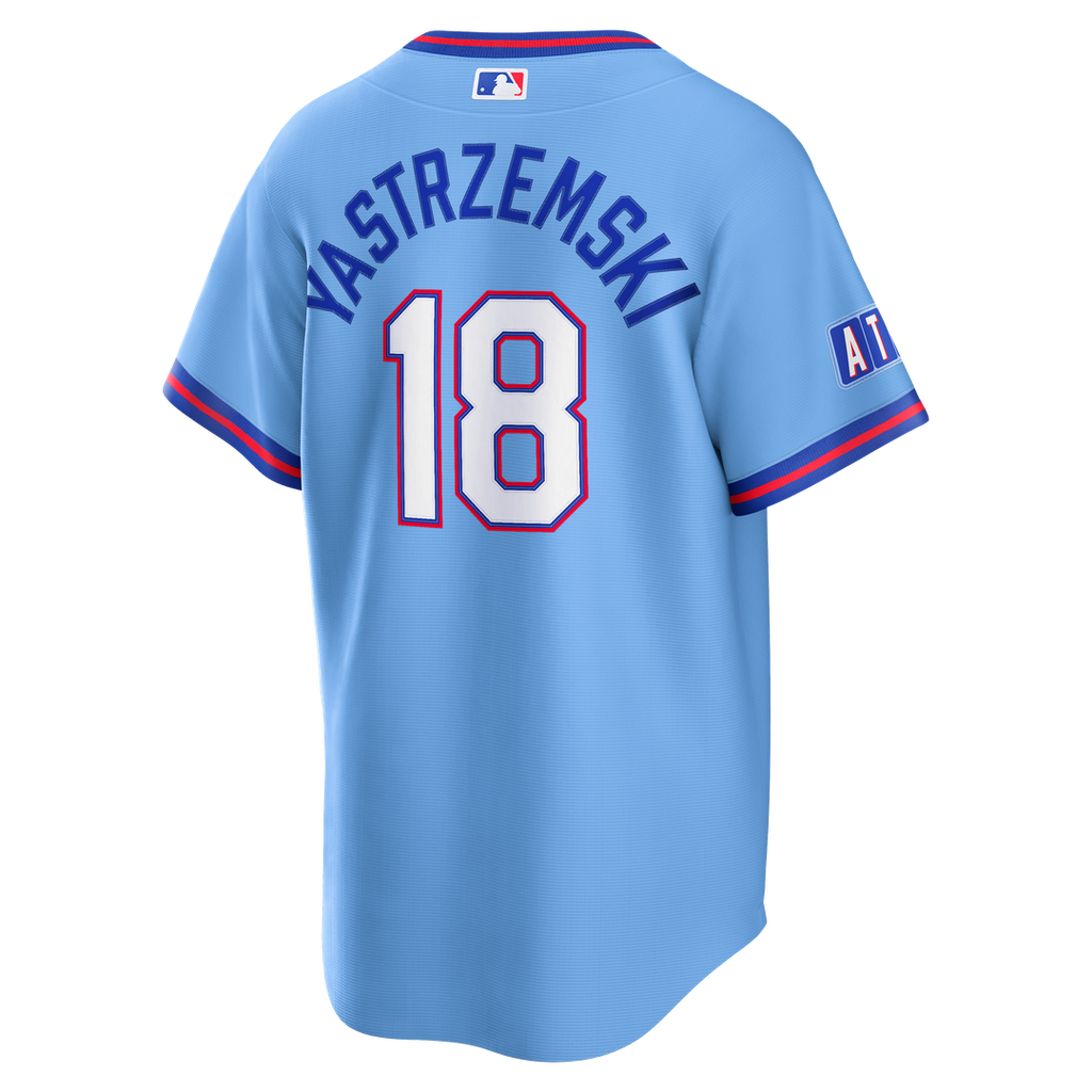 Men's Atlanta Braves Mike Yastrzemski Powder Blue 2026 City Connect Stadium Jersey