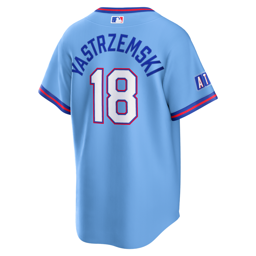 Men's Atlanta Braves Mike Yastrzemski Powder Blue 2026 City Connect Stadium Jersey