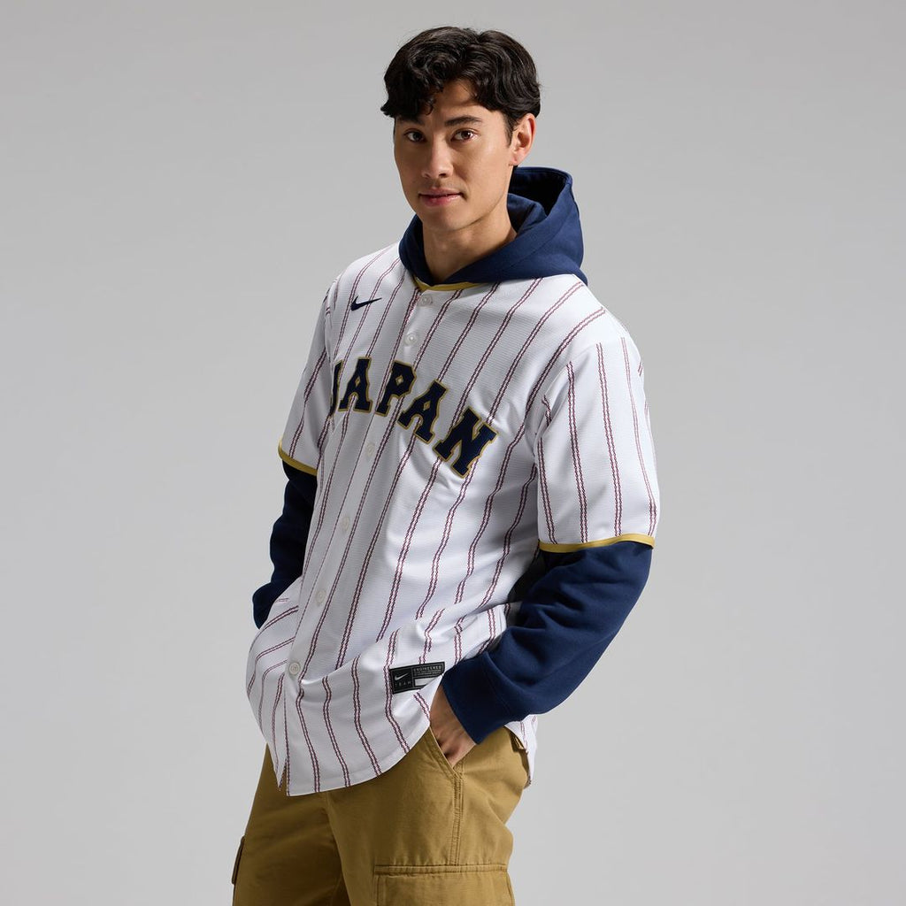 Men's Japan Baseball Yoshinobu Yamamoto White 2026 World Baseball Classic Home Stadium Jersey
