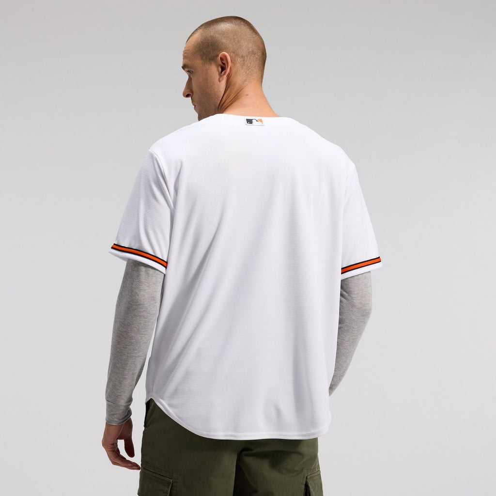 Men's Baltimore Orioles White Home Replica Team Jersey