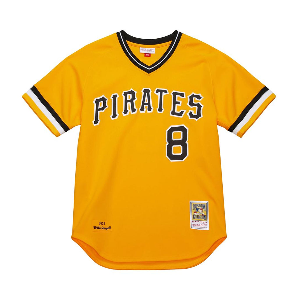 Men's Pittsburgh Pirates Willie Stargell Gold 1979 Throwback Jersey