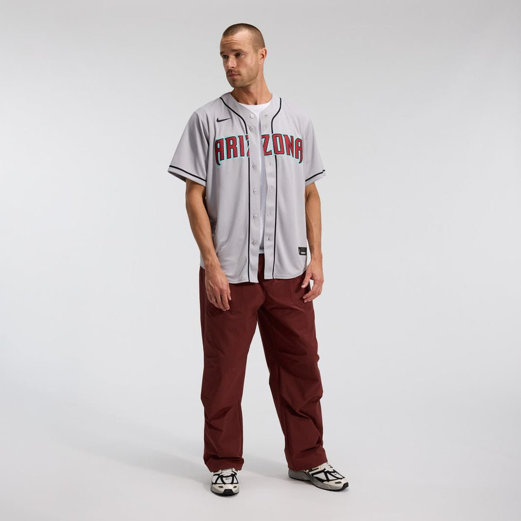 Men's Arizona Diamondbacks Corbin Carroll Gray Road Replica Jersey